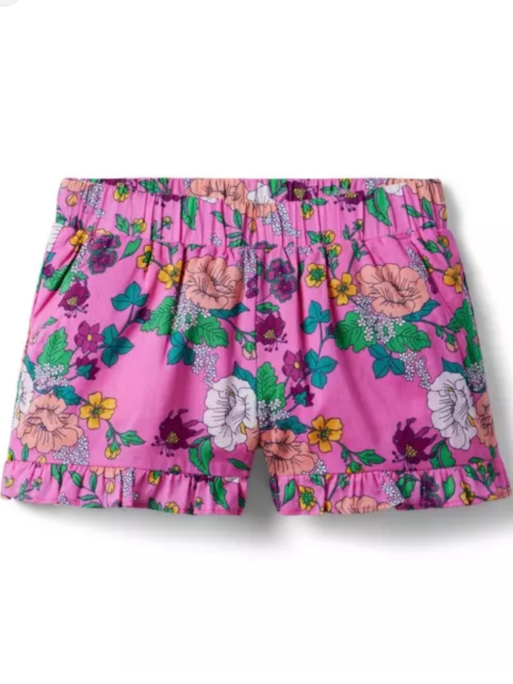 Janie and Jack Floral Shorts, size 10
